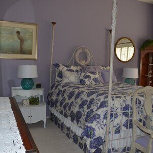 Full/Queen Duvet Cover by Designer Peter Som for Sferra, Chrysanthemum - NWT